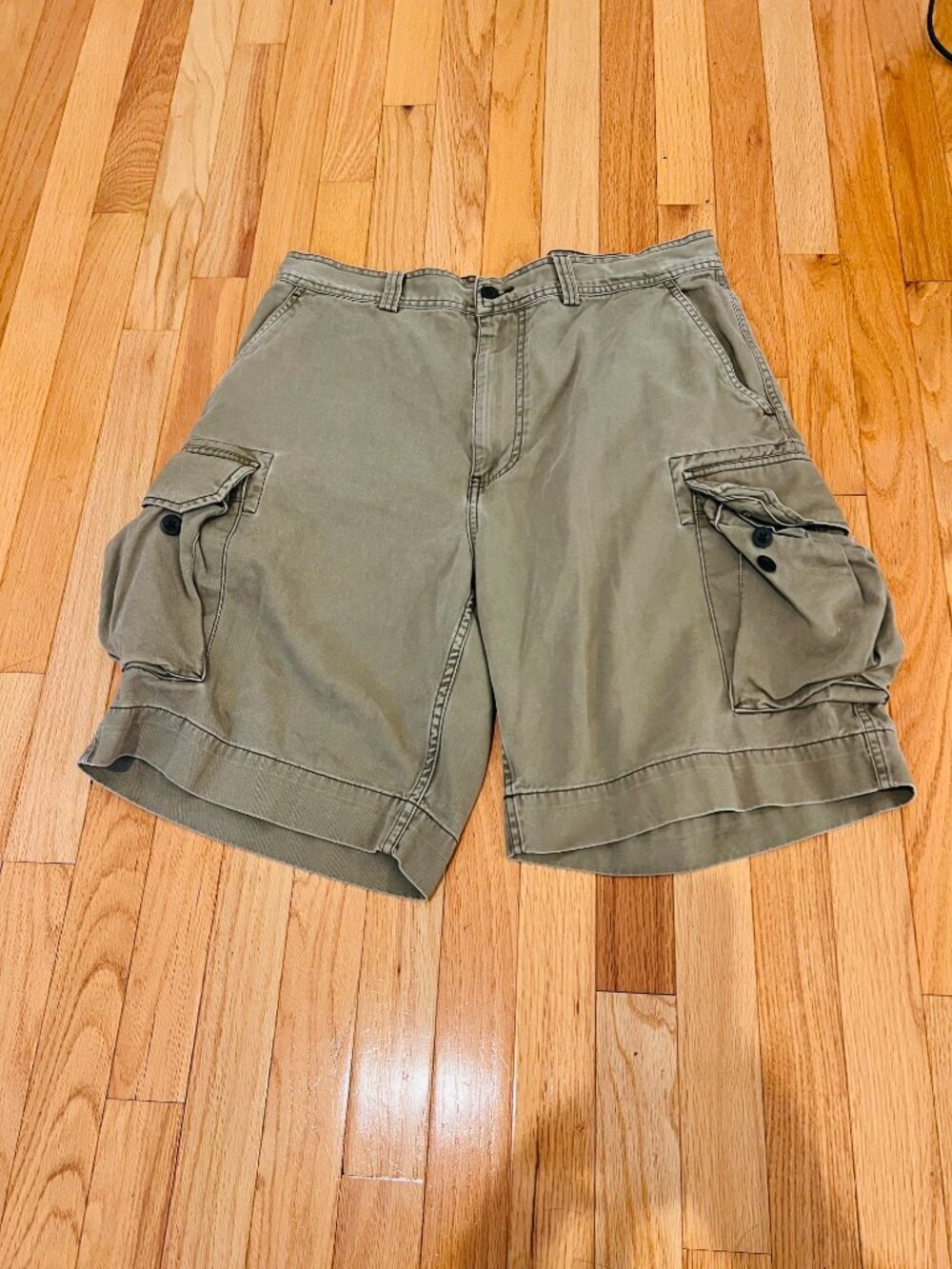 Vintage 90's Polo Ralph Lauren Cargo Shorts in Military Green